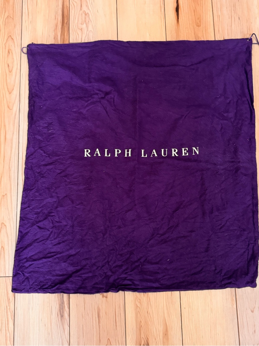 Ralph Lauren 22 x 24 1/2 dust bag